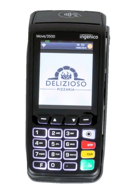 secupay - Terminal Move 3500 von Ingenico