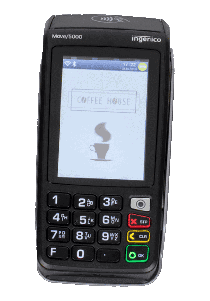 secupay - Terminal move5000 von Ingenico
