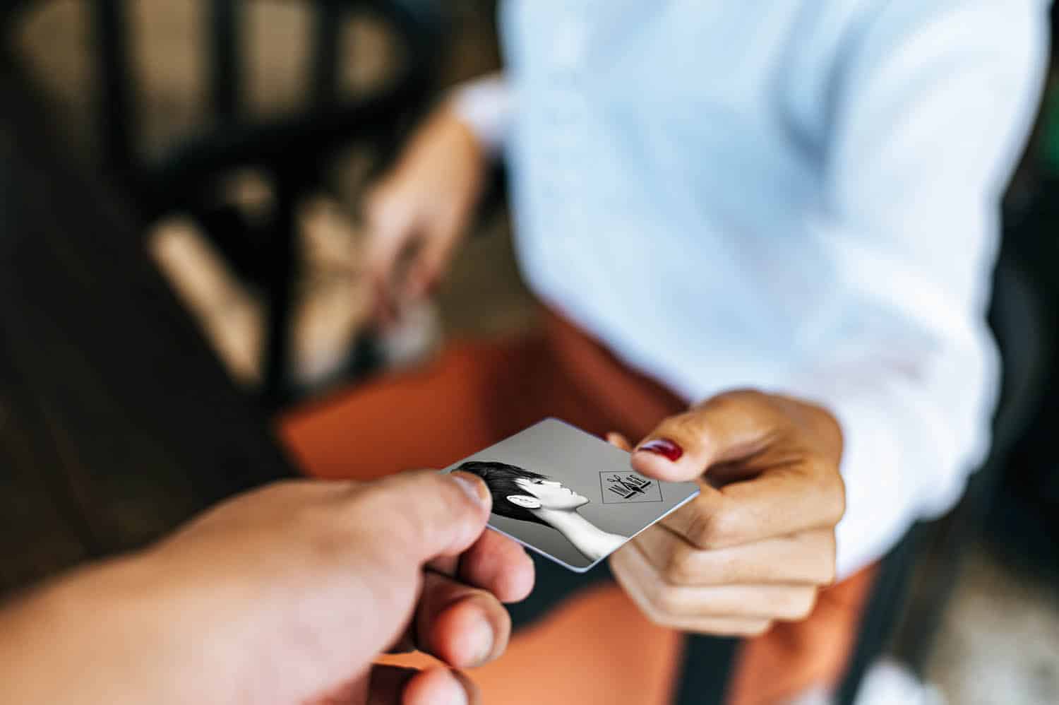 woman-submitting-credit-card-pay-goods-mockup