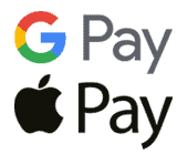 Google pay , Apple pay