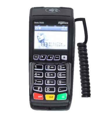 secupay - Terminal desk3500 von Ingenico